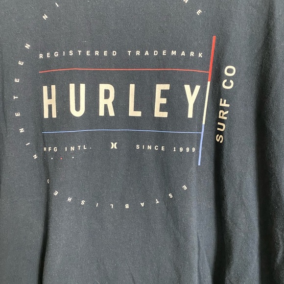 EUC HURLEY SURF T-SHIRT XL - Picture 3 of 5
